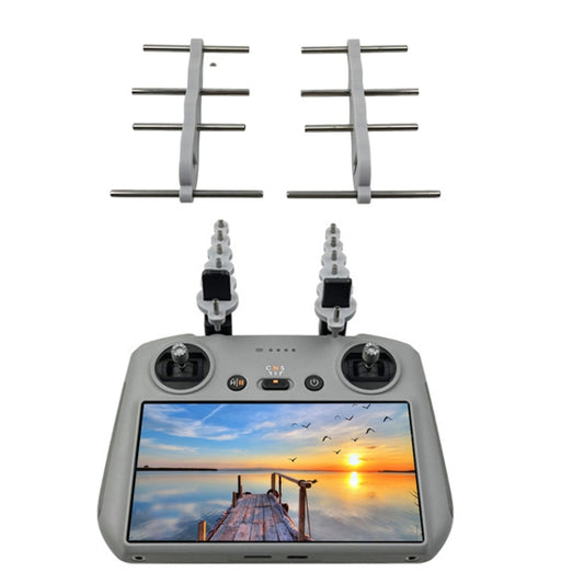 For DJI Air 3/Mini 4 Pro Drone RC 2 Remote Controller Yagi Antenna Signal Booster, 2.4G 913797, 5.8G 913797