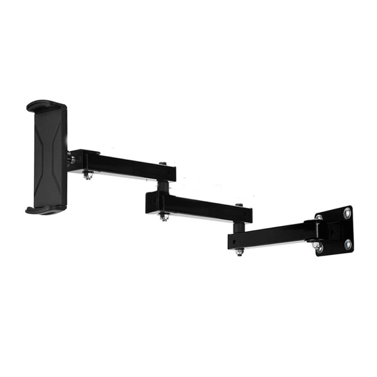 Wall Mount Tablet Cell Phone Stand Long Arm Stretchable Holder for 4-13 Inch Devices, Stretchable Tablet Bracket 3