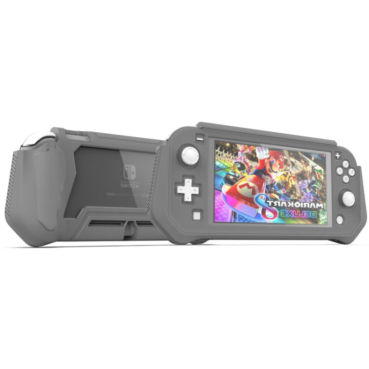 For Nintendo Switch Lite Full Cover Protective Shell TPU Console Case, Pink, Black, Gray