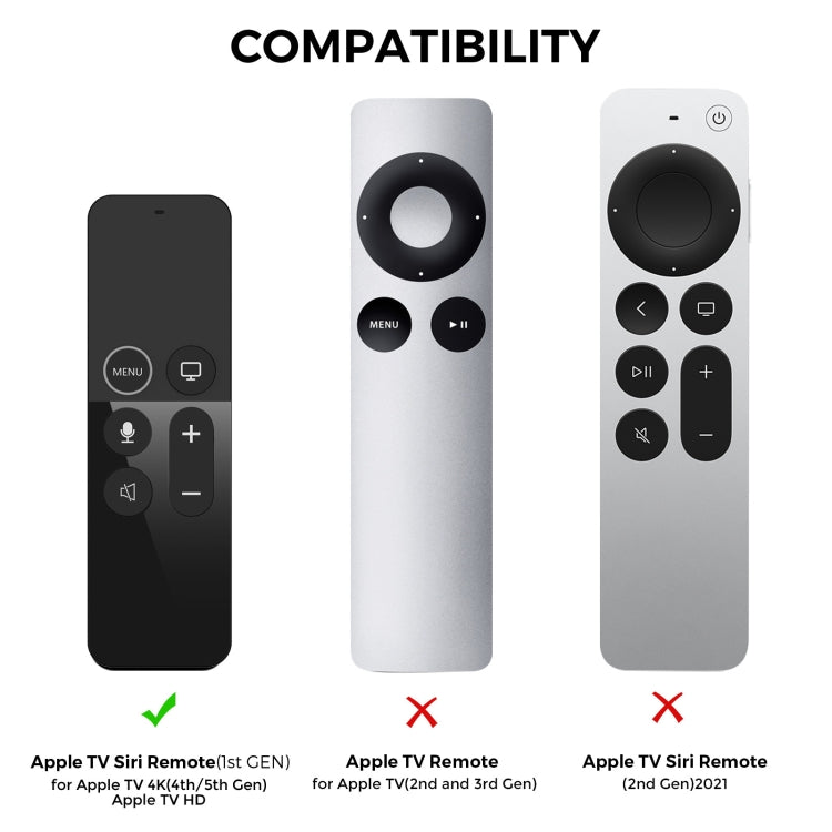 AhaStyle PT157 Remote Control Tracker 2 In 1 Silicone Protective Cover, PT157 (Black), PT157 (Pink), PT157 (Midnight Blue)