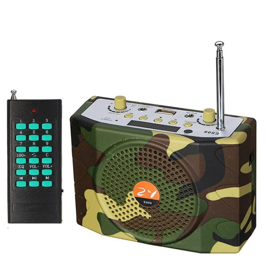 25W Bluetooth Voice Amplifier Bird Hunting Speaker Supports USB/TF/FM 1000m Remote Control, EU Plug, UK Plug, US Plug, AU Plug