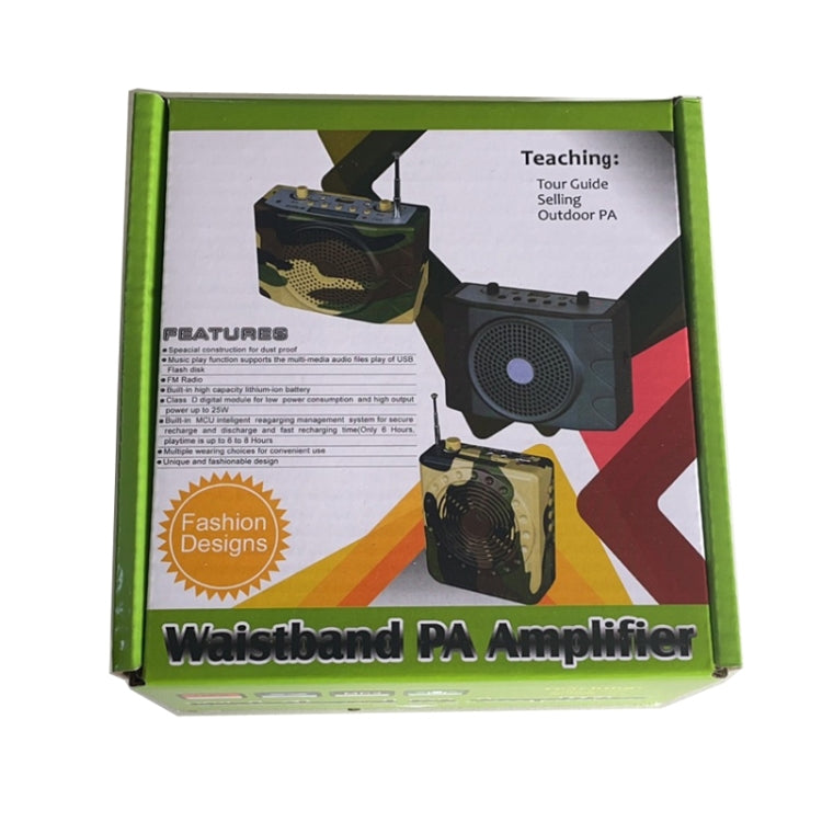 25W Bluetooth Voice Amplifier Bird Hunting Speaker Supports USB/TF/FM 1000m Remote Control, EU Plug, UK Plug, US Plug, AU Plug