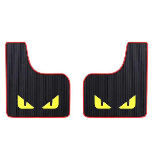 2pcs Car Tire Mud Flap Modification Plastic Anti-Splash Mud Flap, Sports, Cat Eye, Large Sports, Large Blank