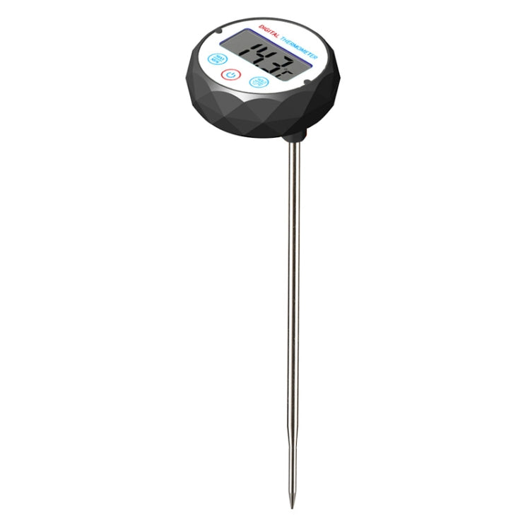 Milk Coffee Hand Brew Kettle Thermometer With Pen Holder Food Thermometer Waterproof