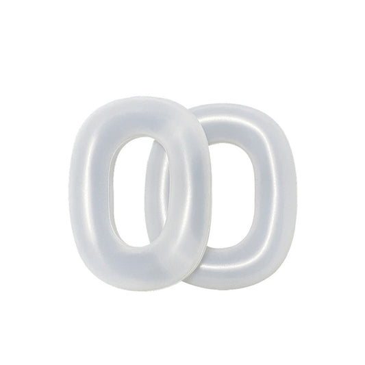 For AirPods Max Headphones Ear Cap Cover Replacement Part, Ear Cap Cover (Transparent Black), Ear Cap Cover (Transparent), Ear Cap Cover (Transparent Purple)