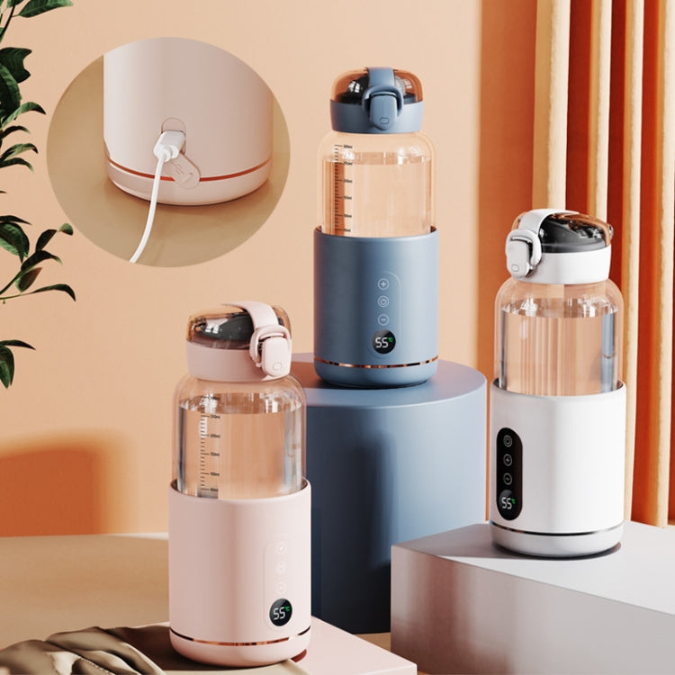 300ml Wireless Instant Water Warmer Electric Kettle for Baby Formula With 5200 mAh Battery Capacity