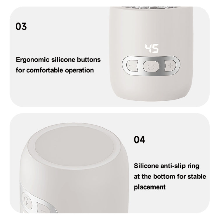 400ml Wireless Instant Water Warmer Electric Kettle For Baby Formula With 15000 MAh Battery Capacity