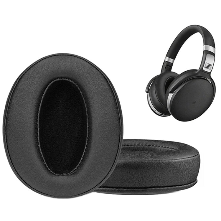 2pcs For Sennheiser HD4.50BTNC Wireless Headset Sponge Cover Replacement Earmuffs, White, Black Sheepskin, Black Mesh, Champagne