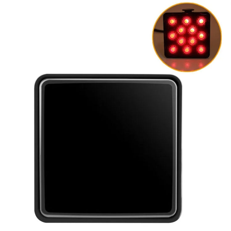 Automotive LED Trailer Lights Universal Rear Brake Lights, Black Shell 12 Light, Black Shell 15 Light, Red Shell 12 Lights, Red Shell 15 Lights