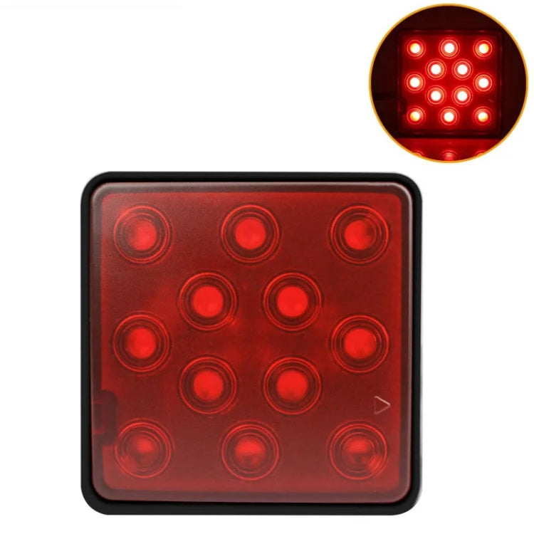 Automotive LED Trailer Lights Universal Rear Brake Lights, Black Shell 12 Light, Black Shell 15 Light, Red Shell 12 Lights, Red Shell 15 Lights