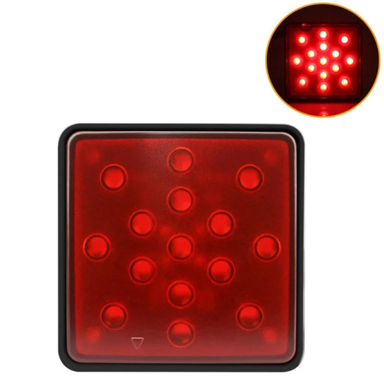Automotive LED Trailer Lights Universal Rear Brake Lights, Black Shell 12 Light, Black Shell 15 Light, Red Shell 12 Lights, Red Shell 15 Lights