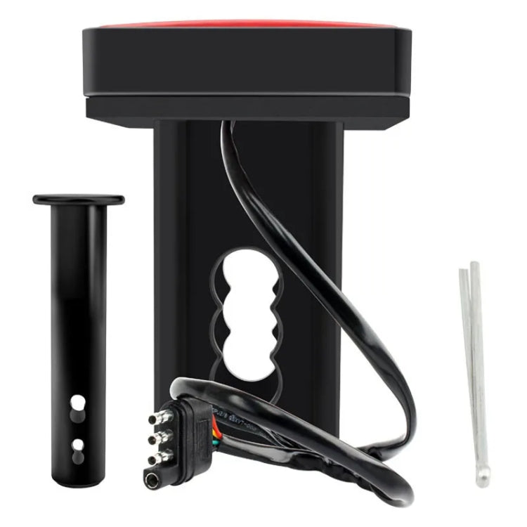 Automotive LED Trailer Lights Universal Rear Brake Lights, Black Shell 12 Light, Black Shell 15 Light, Red Shell 12 Lights, Red Shell 15 Lights