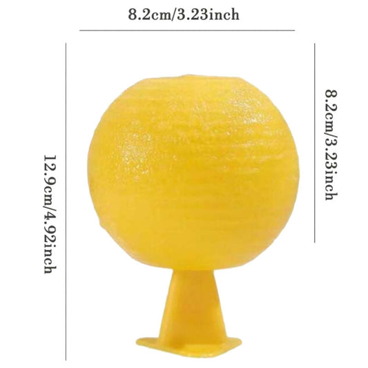 Boules anti-mouches de 8 cm pour usage intérieur, piège à insectes collant, sans noyau