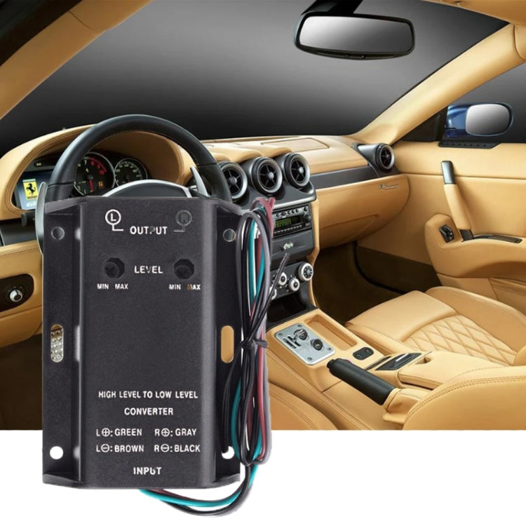 Car Amplifier Speaker Audio Conditioner Subwoofer Converter, 0005848