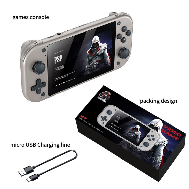 HD 4.3 inch High Brush Display Screen Retro PSP Remote Sensing Home Game Console