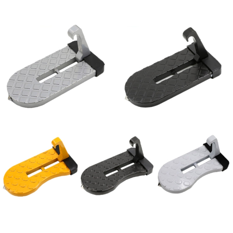 For SUV Car Assistance Getting In The Car Hook Pedal, Silver, Black, Orange with Broken Window, Black with Broken Window, White with Broken Window