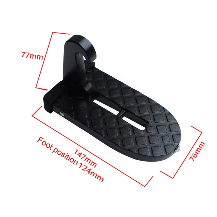 For SUV Car Assistance Getting In The Car Hook Pedal, Silver, Black, Orange with Broken Window, Black with Broken Window, White with Broken Window