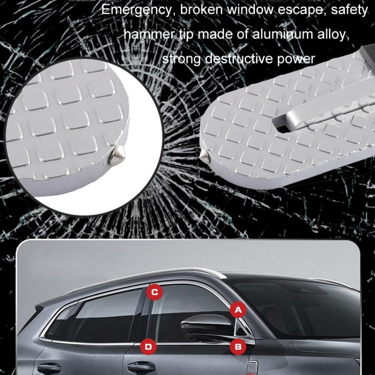 For SUV Car Assistance Getting In The Car Hook Pedal, Silver, Black, Orange with Broken Window, Black with Broken Window, White with Broken Window