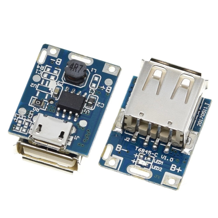 5V Boost Converter Step-Up Power Module Lithium Battery Charging Protection Board LED Display For DIY Charger 134N3P, Micro USB, Type-C