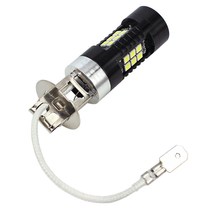 1pair Automotive High-power LED White Light Fog Lamp, H3