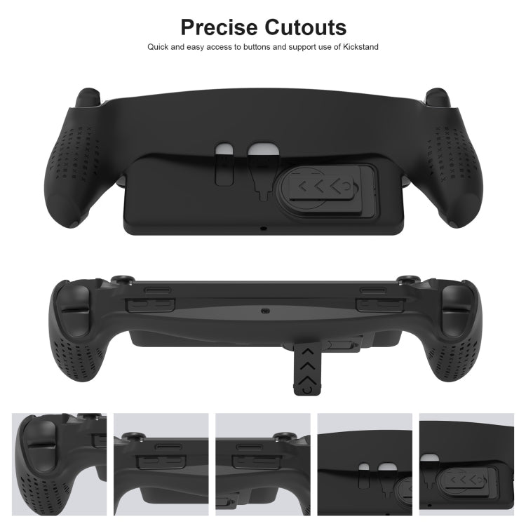 For PlayStation Portal Handle JYS TPU Protective Case With Stand, With Stand(Black), With Stand(White)