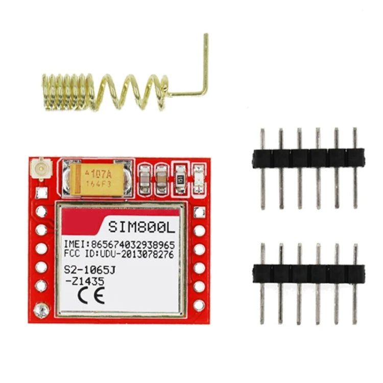 SIM800L GPRS Adapter Board GSM Module Micro SIM Card Core Board GSM Mod, Without Antenna, With Antenna
