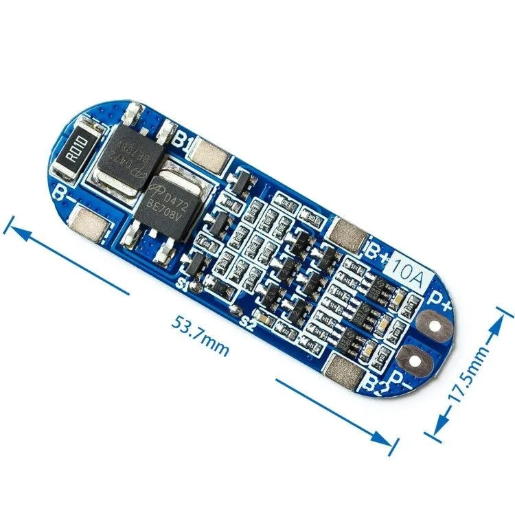 3S 10A 11.1V 12V 12.6V Li-Ion Battery Charging Protection Board, 3S 10A 11.1V 12V 12.6V