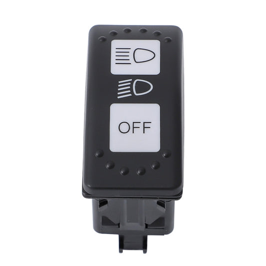 12V Car Modified Far Near Light Self-Locking Waterproof Switch
