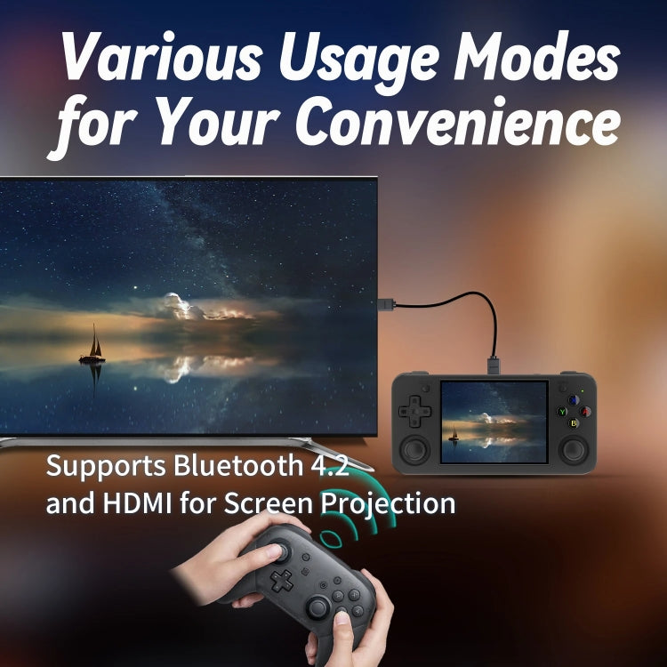 ANBERNIC RG35XX H Handheld Game Console 3.5 Inch IPS Screen Linux System