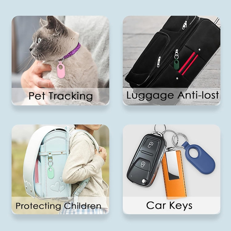 For Samsung Galaxy SmartTag2 Portable Anti-Lost Protective Case