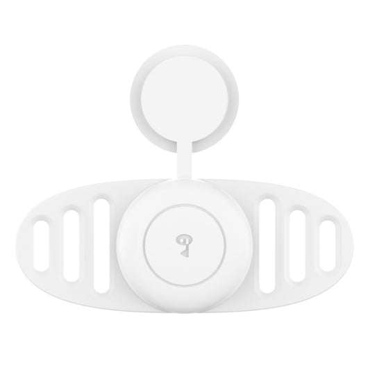 For Airtag Binaural Cover Waterproof Tracker Case Pet Collar Locator Silicone Cover, Black, White, Red, Pink, Yellow, Matcha Green, Light Purple, Violet Purple, Mint Green, Light Blue, Luminous Pink, Luminous Green, Luminous Blue