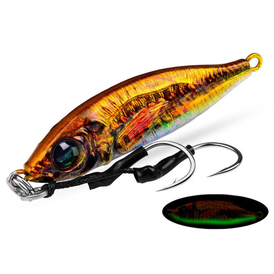 PROBEROS LF136 Fishing Lure 3D Spray Painted Imitation Bait Long Casting Freshwater Fishing Warbler Bass Leader Lure, 40g, 60g, 30g, 80g