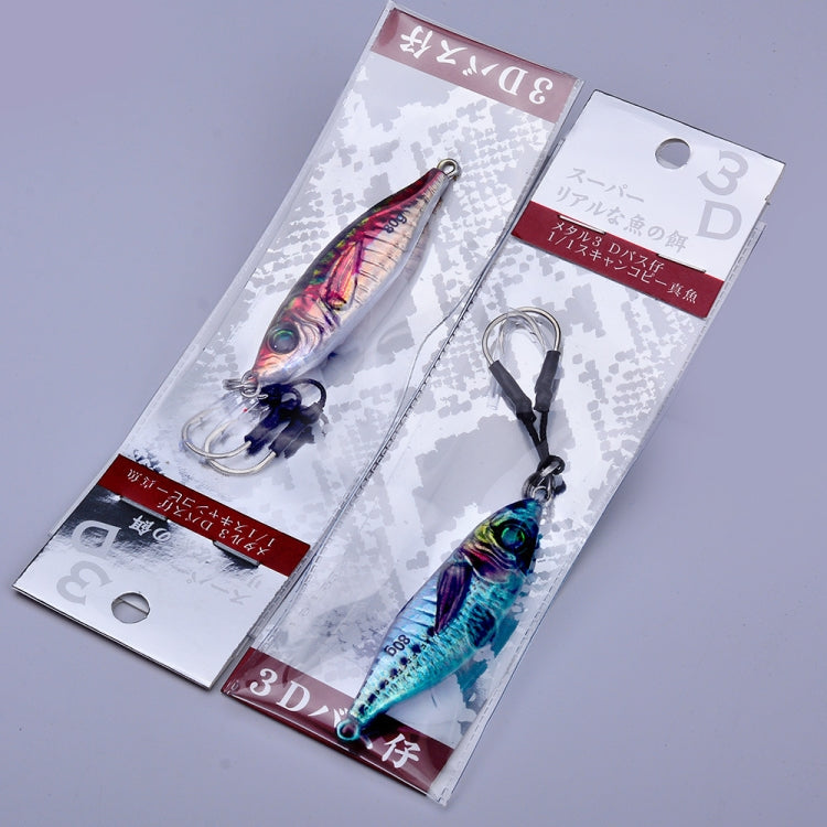 Leurre de pêche PROBEROS LF136, imitation appât 3D peint au pistolet, longue portée, eau douce, pour la pêche des fauvettes et achigans. Poids : 40g, 60g, 30g, 80g