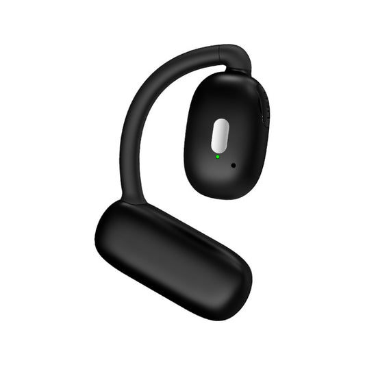 Écouteurs sans fil Bluetooth V5.4 à accrochage d'oreille, Casque audio stéréo, V21 Blanc, V21 Noir