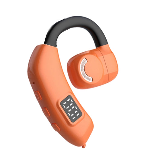 Casque Bluetooth à affichage numérique à crochet d'oreille Stéréo OWS Écouteurs de sport, X30 Blanc, X30 Orange, X30 Noir