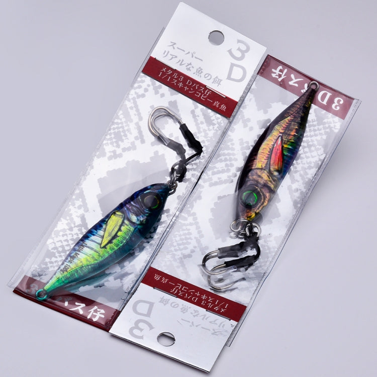 PROBEROS LF137 Leurre bionique 3D peint par pulvérisation, leader de ligne, poisson, longue distance, pêche en eau douce ou salée, appât lumineux, 28g, 40g, 60g, 100g, 120g, 180g, 80g, 150g, 200g