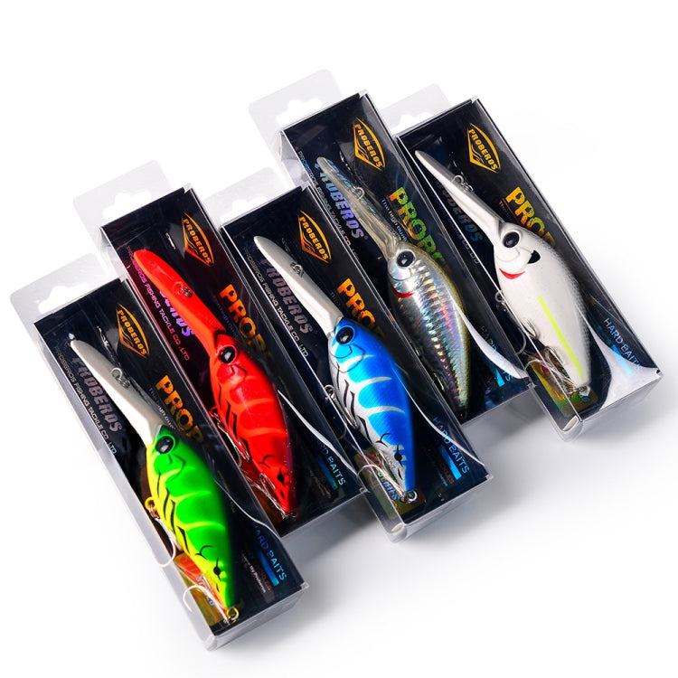 Leurre de pêche PROBEROS DW574, leurre flottant en plastique, petit poisson gras, 12,5 cm/24,5 g