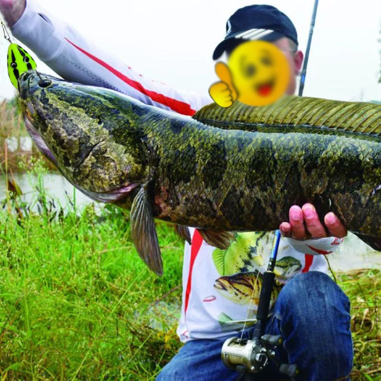 PROBEROS FR038 Simulation Thunderfrog Lure Fake Lure Blackfish Bait Converted Thunderfrog Soft Bait, 5g/4cm