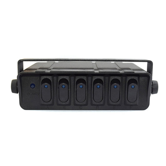 12V Ship Car 6-digit 3PIN Switch Panel Control System With Wiring