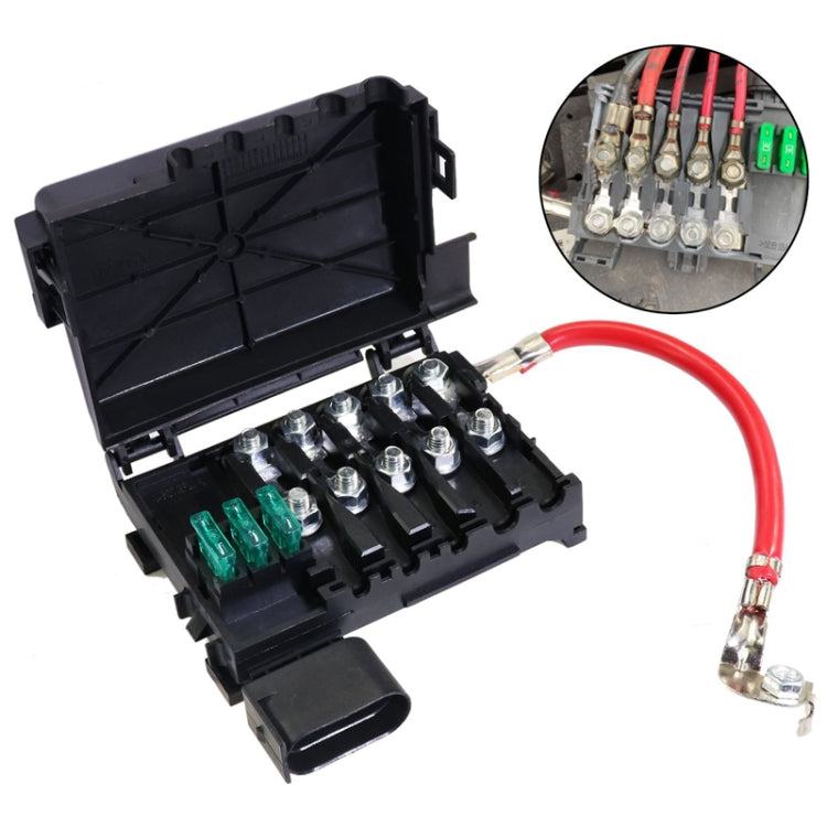 For Volkswagen BORA/Golf 4 Battery Fuse Box, 1J0937550, 1J0937550+Plug