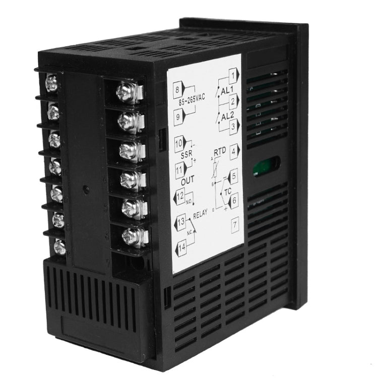 SINOTIMER MC401 Universal Input Short Case PID Intelligent Temperature Controller Meter Heating Cooling Relay SSR Solid State Output, MC401