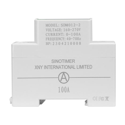 SINOTIMER DIN Rail AC Digital Display Current Voltage Power Electricity Multi-Function Tester, SDM012-2, SDM012-1, SDM012-RS485