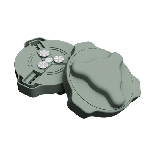 Magnetic Rotatable Can Opener Portable Beer Coke Manual Bottle Opener