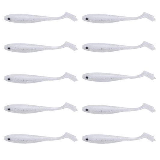 HENGJIA T-Tail Soft Dummy Bait Freshwater Fishing Lures, 7.5cm 10pcs /Pack, 10.5cm 6pcs /Pack