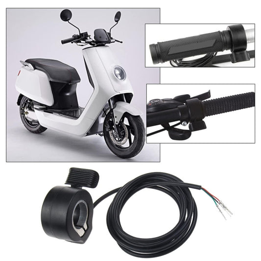 Universal Electrical Scooter Throttle Thumb Accelerator Hall Sensor Acceleration Thumb Dial, Throttle Thumb Accelerator
