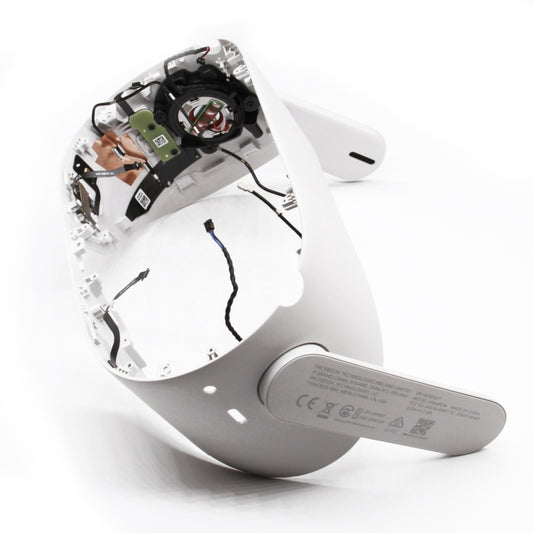 For Meta Quest 2 Repair and Replacement Parts, Outer Shell with Loudspeaker, Right Controller Case, Left Controller Case
