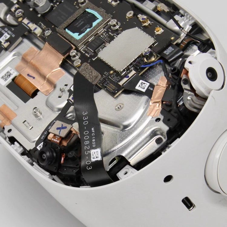 Piezas de reparación para el visor de realidad virtual Meta Quest 2: chip LCD, soporte para gafas, hebilla de fijación del visor, conjunto de altavoz (derecho) y conjunto de altavoz (izquierdo).