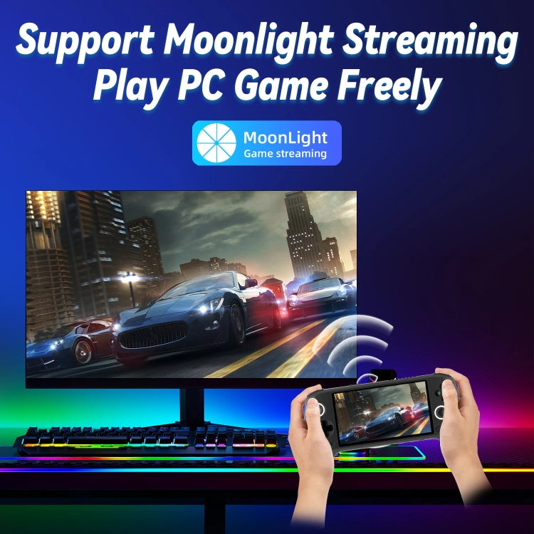 ANBERNIC RG556 Handheld Game Console Android 13 System 5.48-Inch AMOLED Screen WIFI Bluetooth Game Player