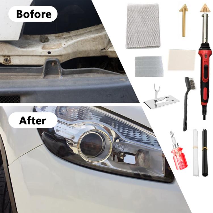 53pcs /Set Kit de Réparation de Pièces en Plastique pour Pare-chocs de Voiture, Prise US, Prise EU, Prise AU, Prise UK