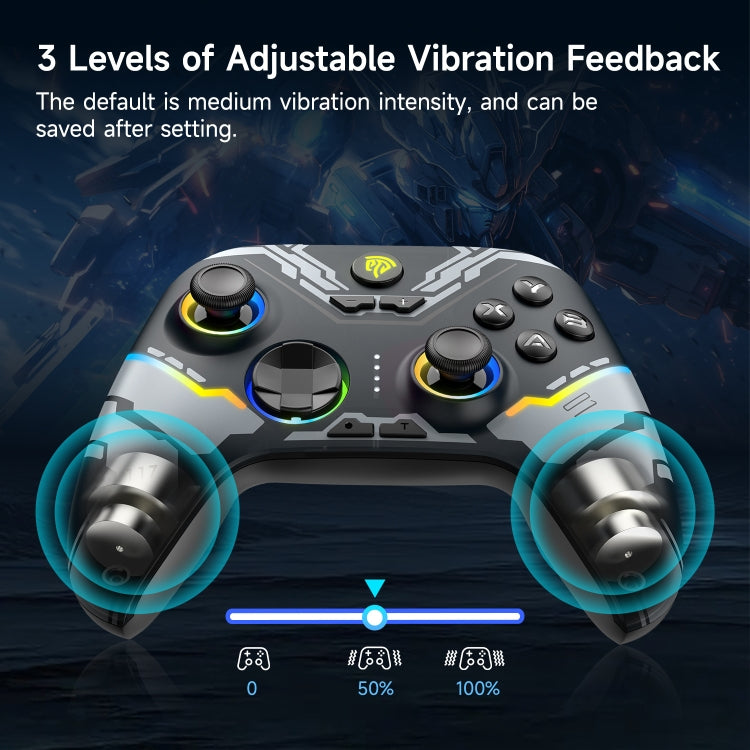 EasySMX X15 Hall Joystick Trigger RGB Wireless Gamepad, Starry Sky, Mech